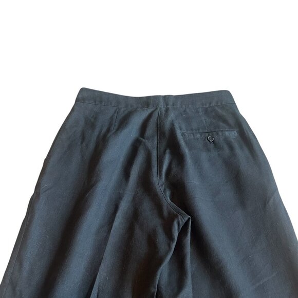 Wilfred Aritzia Black Cropped Length Linen Blend Slacks Pants Size 4 Women's - Picture 8 of 11